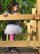 Aitana launching the ramp