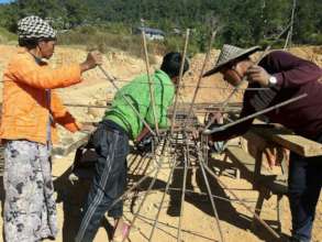Tying together the reinforcement
