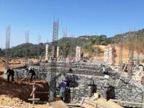 The training centre starting to take shape