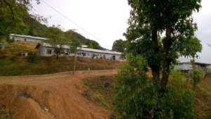 Dormitories before the cyclone