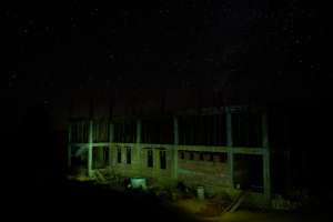 Training centre at night