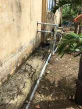 Water system location @ An Binh secondary school