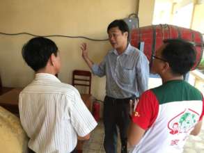 Installment discussing @ An Binh secondary school