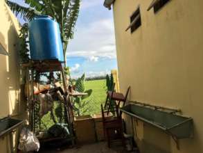 Old water storage tank @ Tan Hanh secondary school