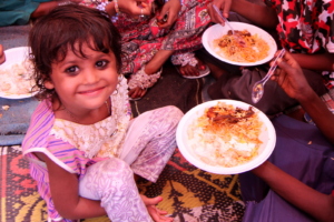 Nutrition food given to children and their mothers