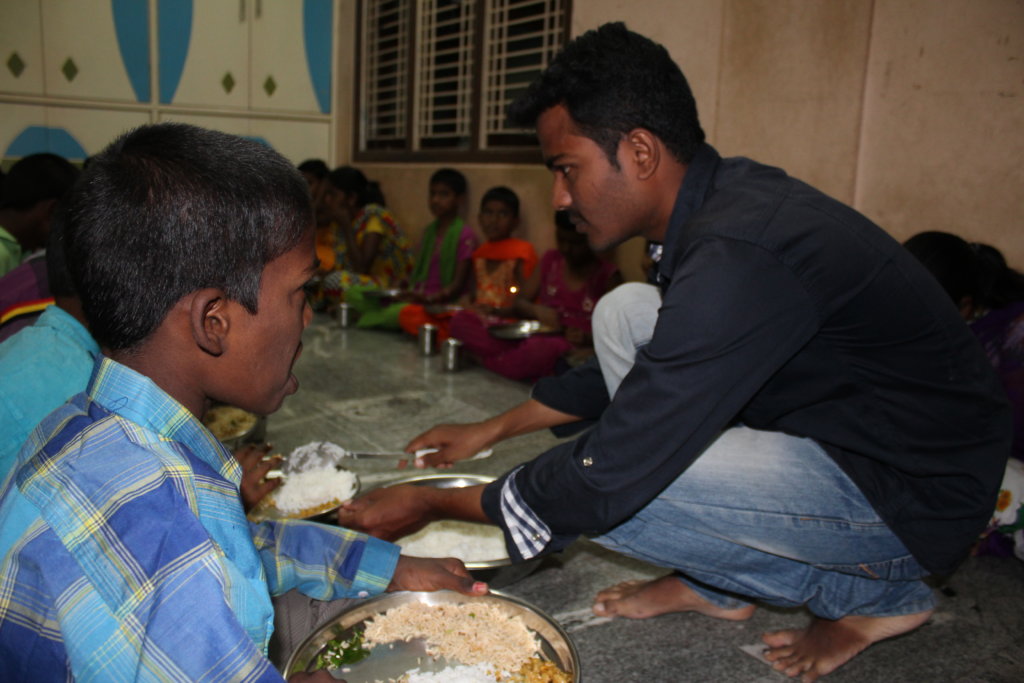 Sponsor Dinner for 40 Underprivileged Children