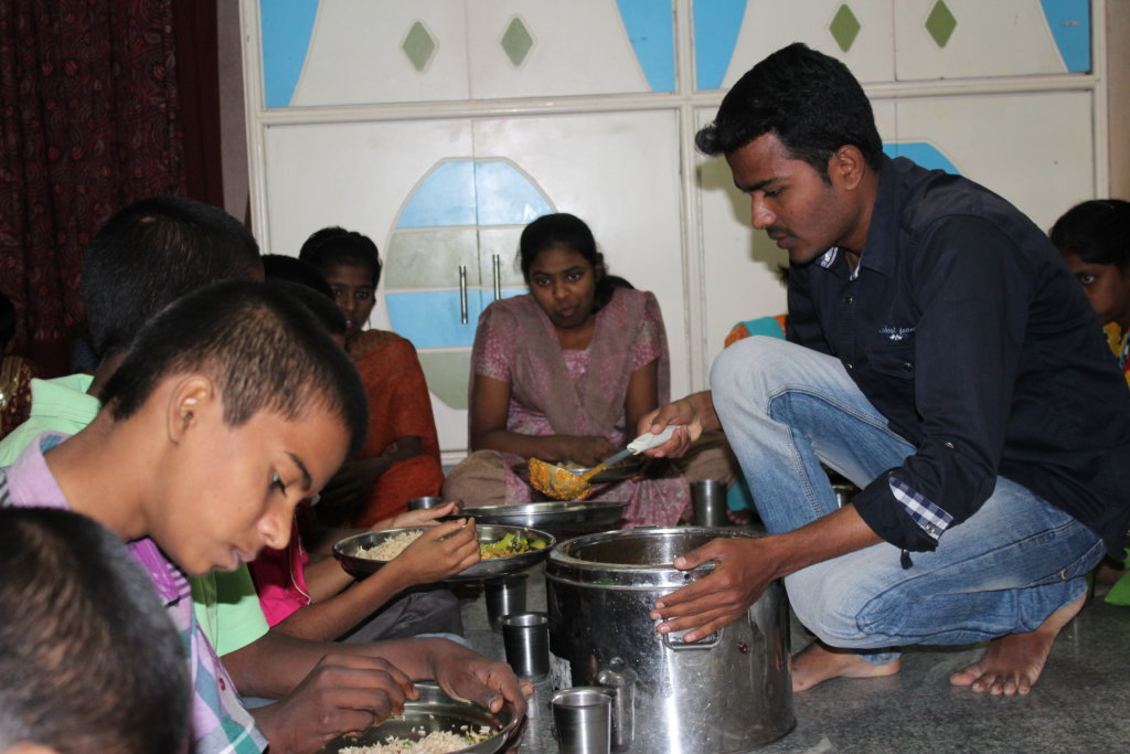 Sponsor Dinner for 40 Underprivileged Children