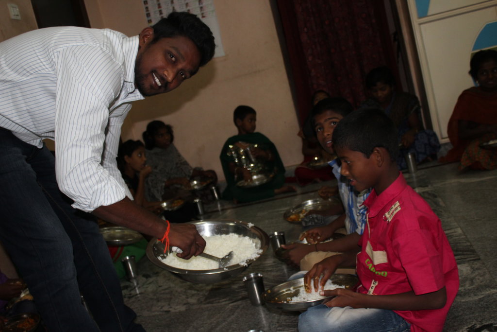 Sponsor Dinner for 40 Underprivileged Children