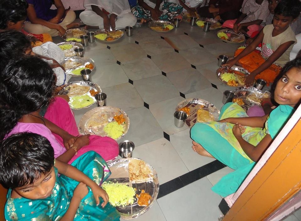 Sponsor Dinner for 40 Underprivileged Children