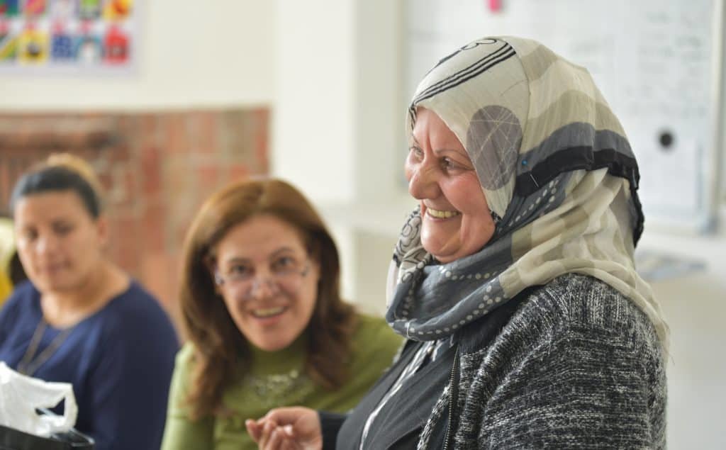 Feeling optimistic at the Hope Workshop in Amman