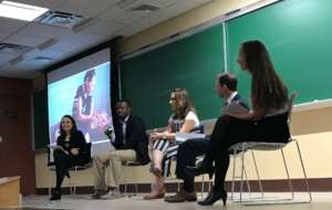Sharing stories of refugees with American students