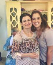 Reina (r), author of this report, at the Workshop