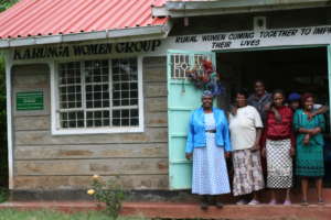 Some of Karunga Women Self Help Group members