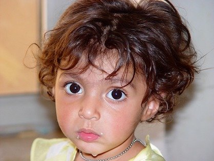 Young girl in Iraq