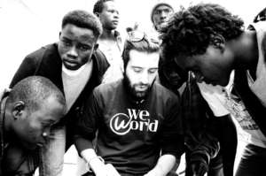 Our partner, Andrea, Interviews Young Migrants