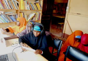 Girls in Dagahaley community of the Dadaab camp