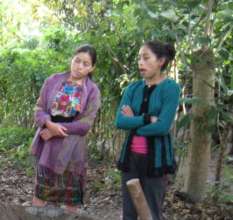 Maria and Candelaria at IMAP Workshop