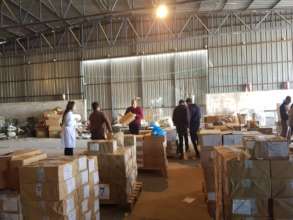 Receiving and sorting the medical shipment