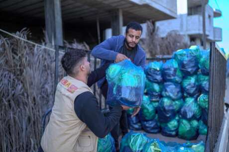 Aid for Children and Families in Gaza
