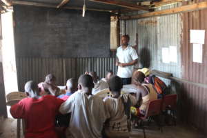 Children re-engaging at their education at Papasa