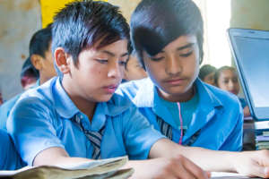 Teacher in Earthquake affected Villages in Nepal
