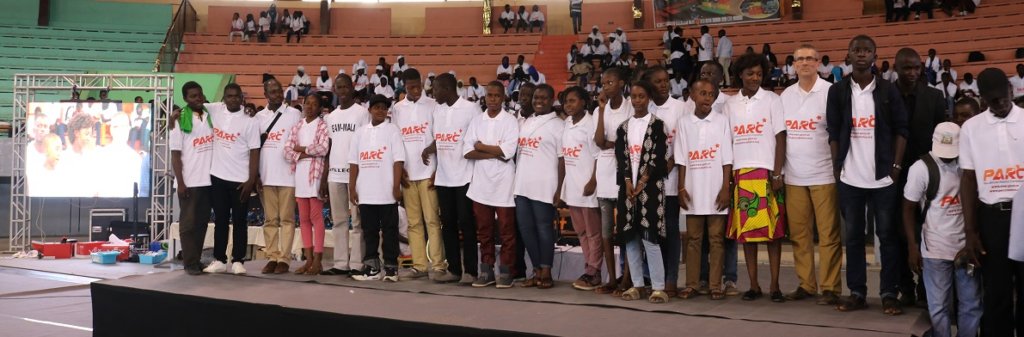 On the Podium at a Robotics Competition in Dakar