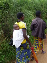 Women and child in Rwanda