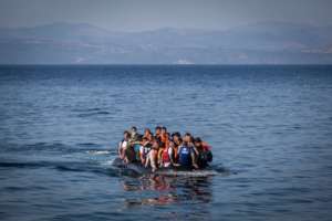 Refugees arriving by boat!