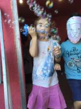 Children play at the School of Peace