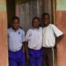 Ugandan primary school students