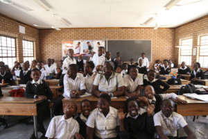 Mambas and some of their young community members