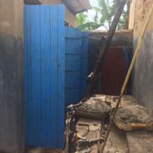 Toilets during refurbishment