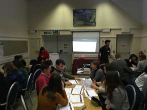 Tom and Beth delivering Skills Training