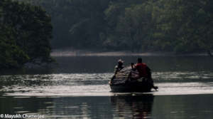 A traditional boat used for fishing