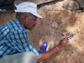 Field team making Educate Girls' logo