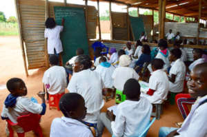 Kids in need of a school