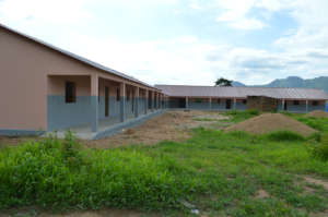 School at Kateke nearing completion
