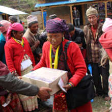EQUIPMENT DISTRIBUTED IN KHOPACHANGU