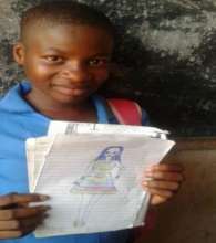 A creative girl