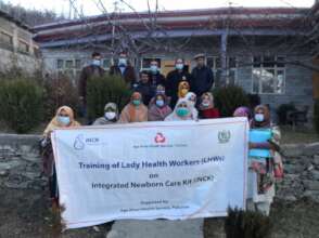 LHWs Training Nagar Group Photo With DHO