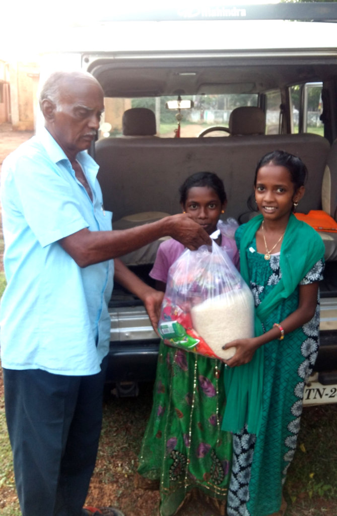 Two Orphan Girl Children Need Education Support