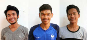 IAC Students : Nathann, Cholsa, Vichet