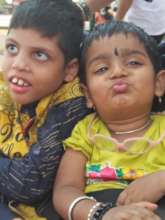 Happy children at the National Park