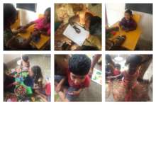 Happy children at our Learning Hub