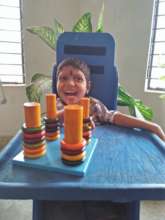 Yalini has a reason to smile!