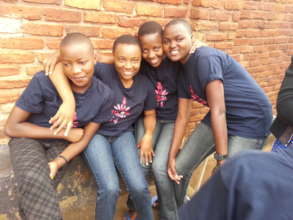 Our beneficiaries at Secondary school