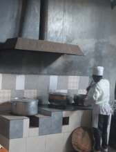 Chef at ECD preparing lunch for the children