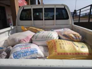 Transporting food aid and other needs