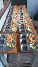 Preparing lunch meal for the ECD students