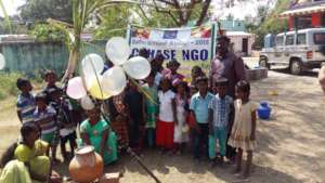 Pongal cooking in mud pot